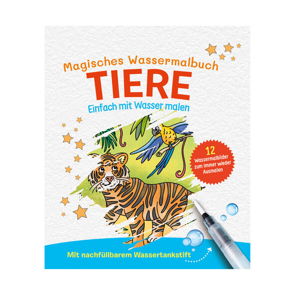 Bücher-Set Wassermalbuch