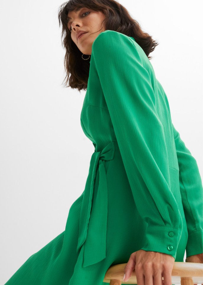 Kleid aus recyceltem Polyester