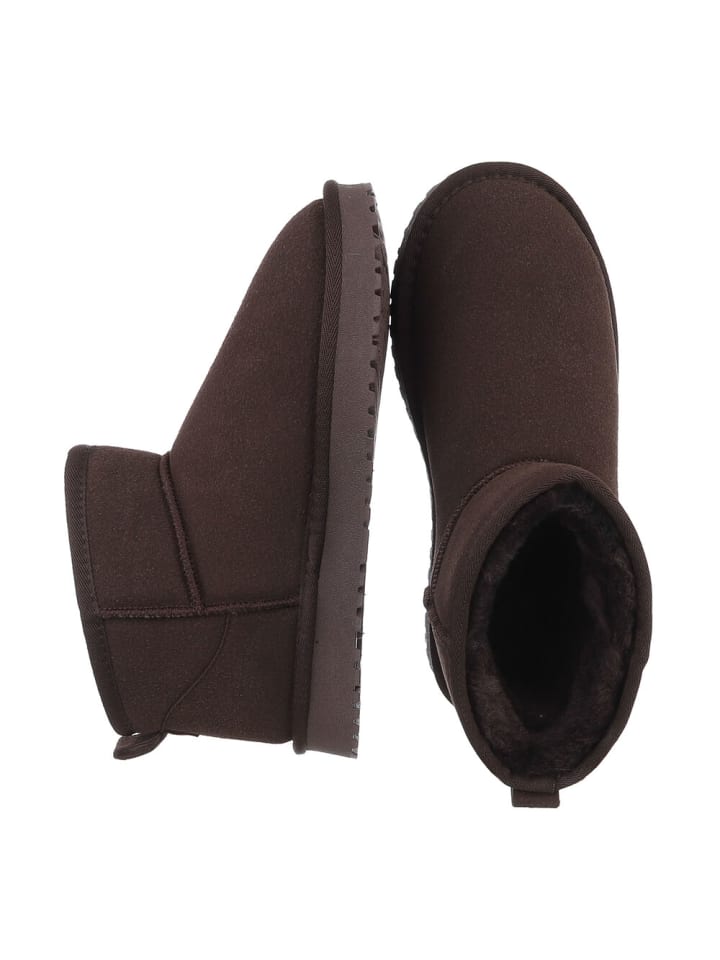 Ital-Design Stiefelette in Braun günstig kaufen