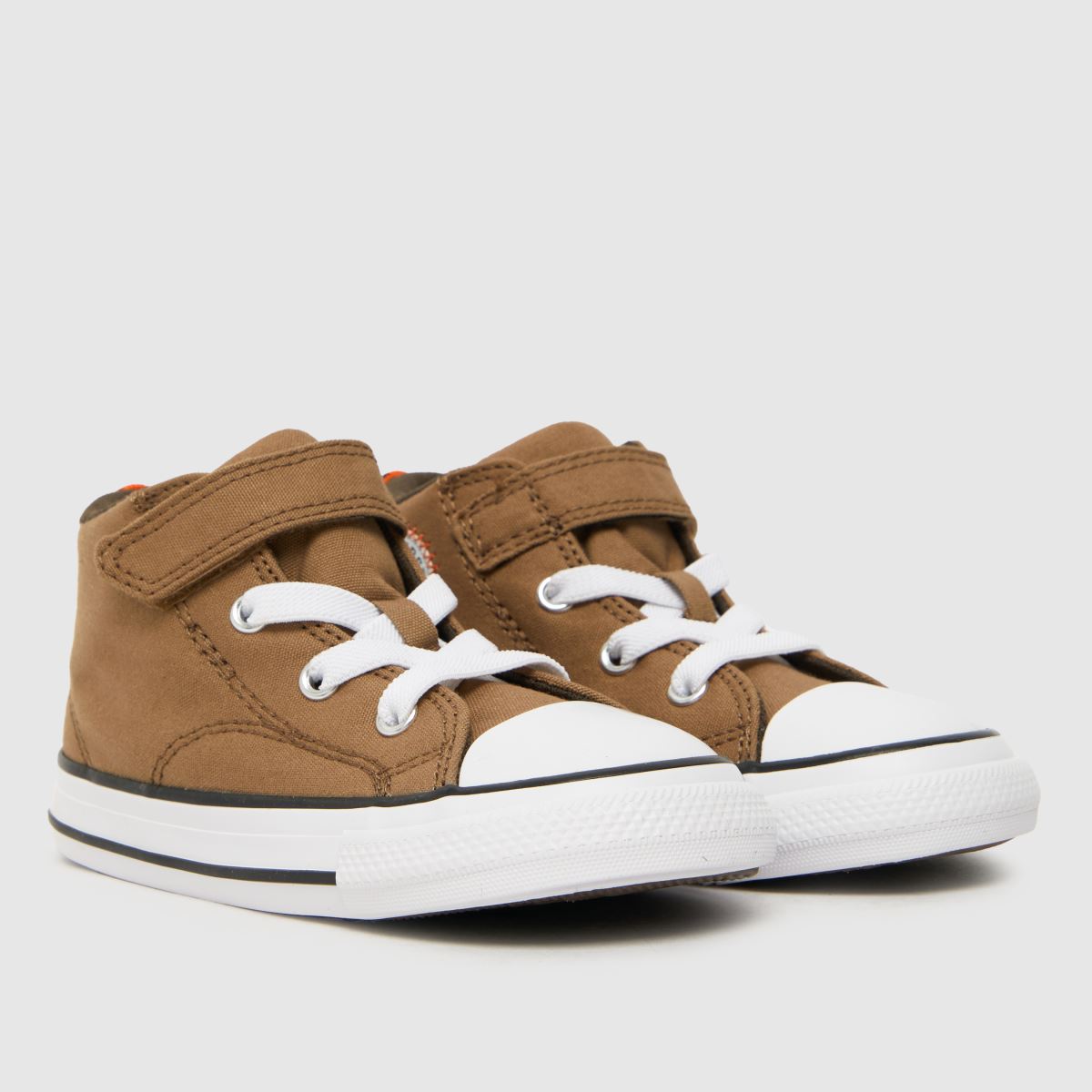 Converse bruna All Star Malden pojkar småbarnsskor
