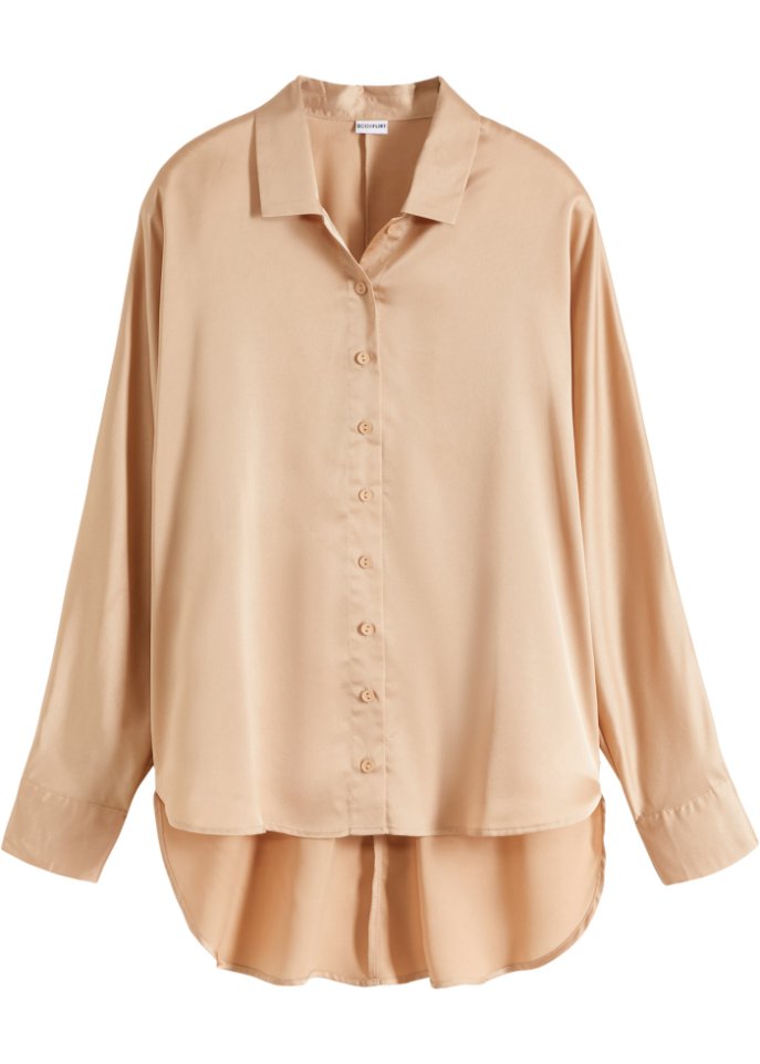 Satin-Bluse