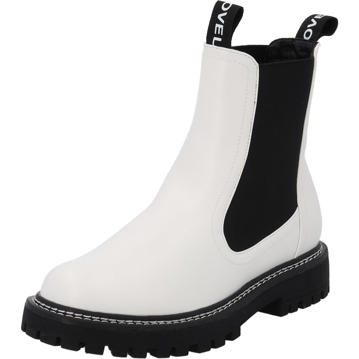 Palado Dedej, Chelsea Boots, Damen, Weiß