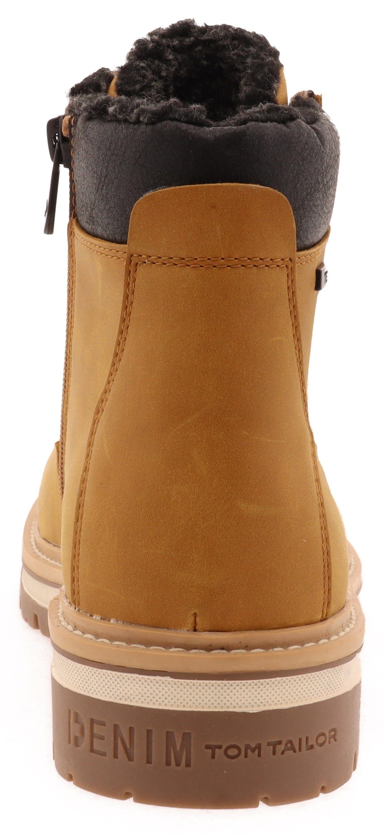 TOM TAILOR Winterboots mit gepolstertem Schaftrand