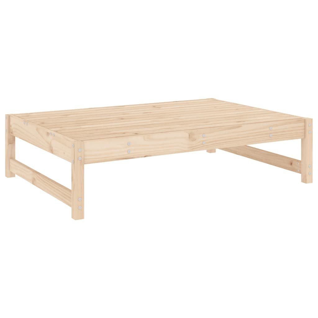 vidaXL Loungesofa Gartenhocker 120x80 cm Massivholz Kiefer, 1 Teile