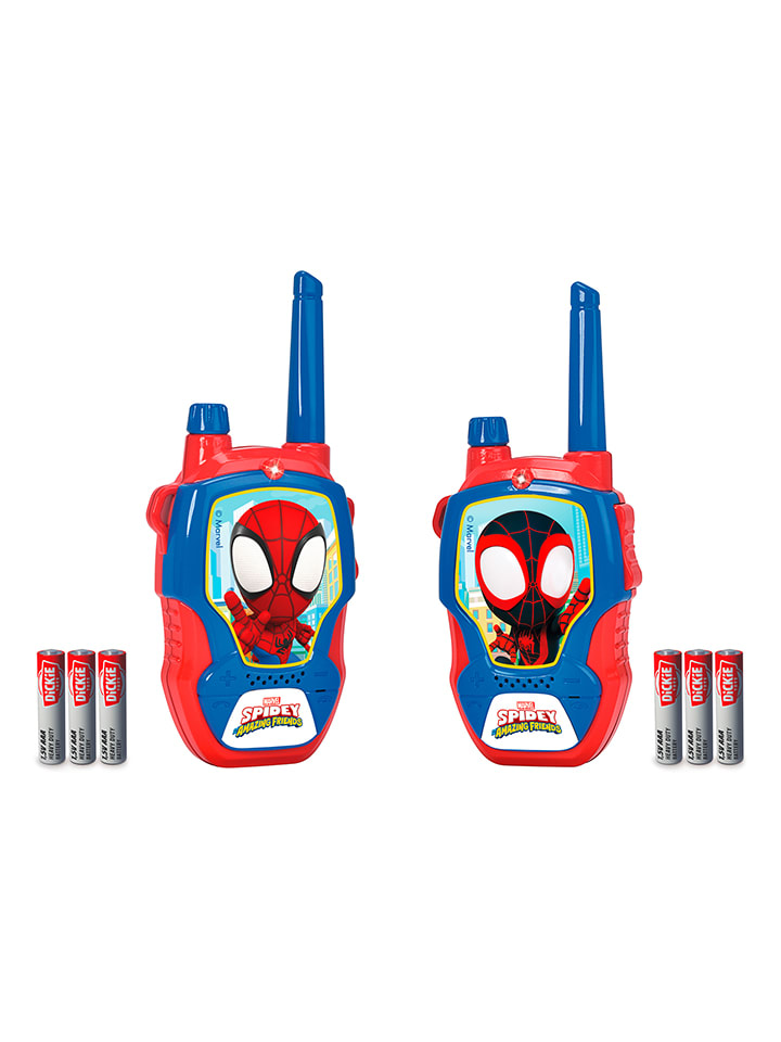 Spiderman 2er-Set: Walkie Talkie 