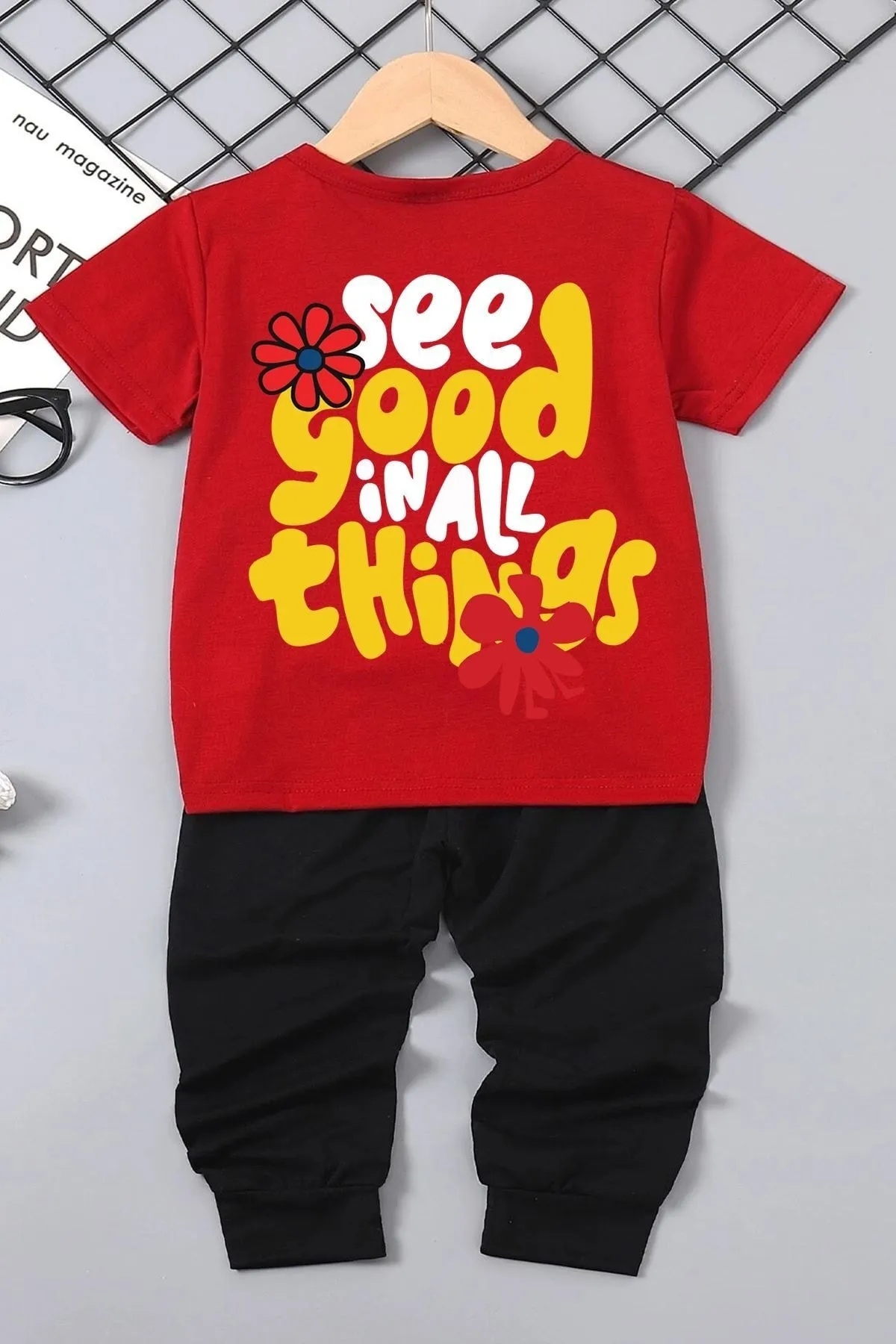 uyguntarz  Kids Good Things Bottom - Top-Trainingsanzug-Set
