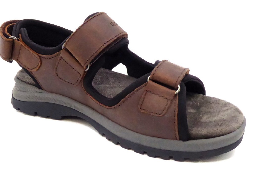 WALDLÄUFER Komfort Sandalen braun