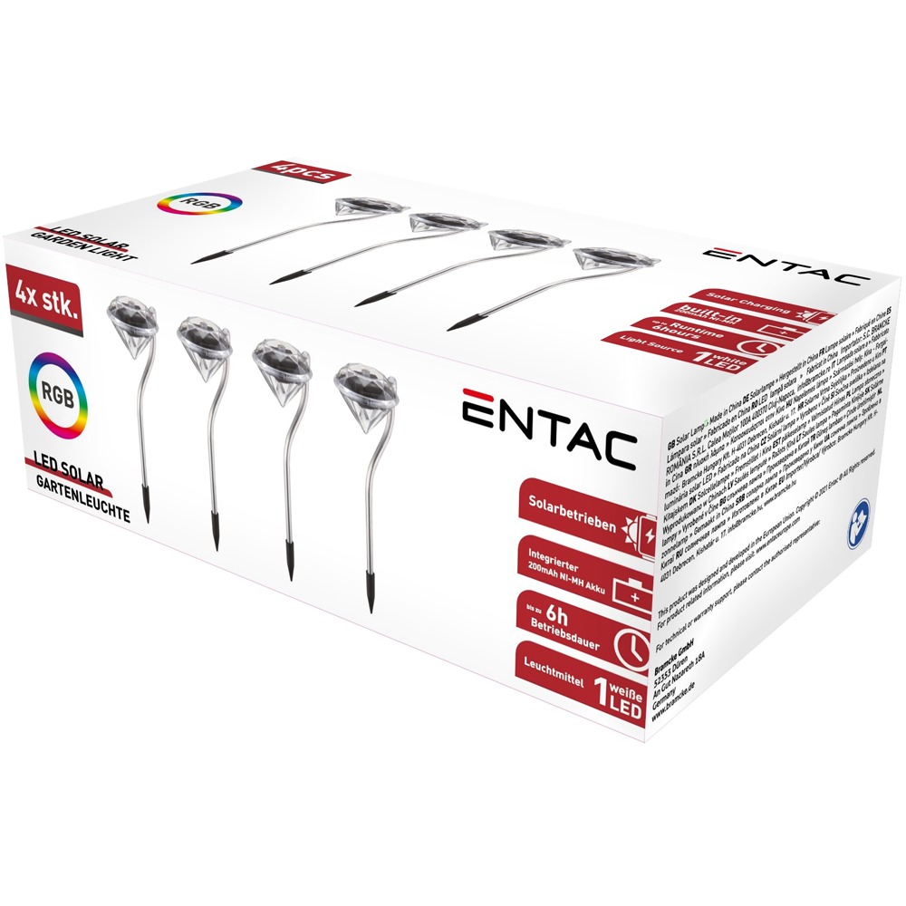 GBT Entac LED-Solarlichter 