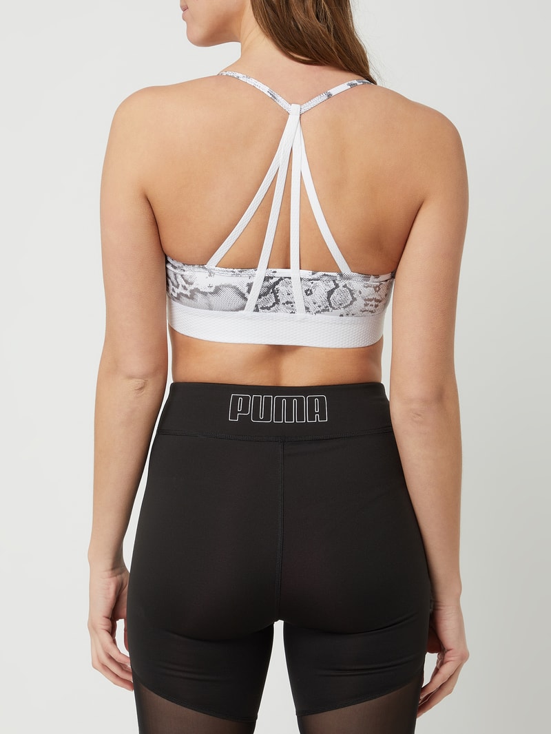 Bustier mit Stretch-Anteil - dryCELL in weiß