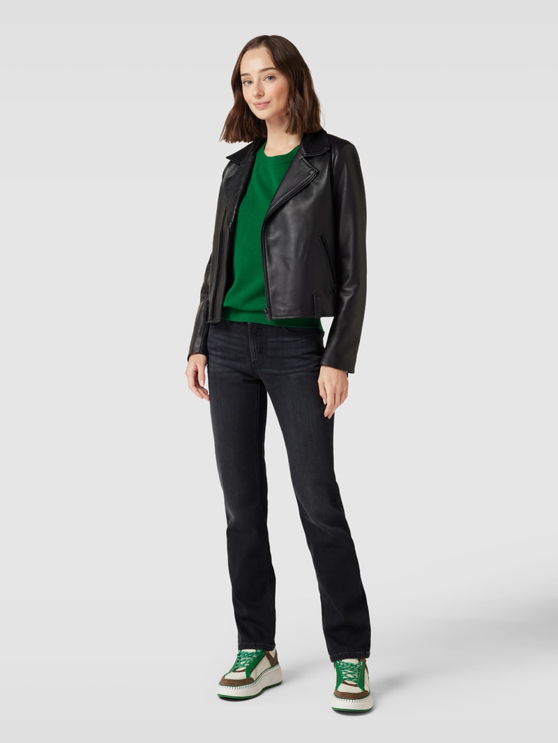 Jeans im 5-Pocket-Design Modell 'PIPER' in schwarz