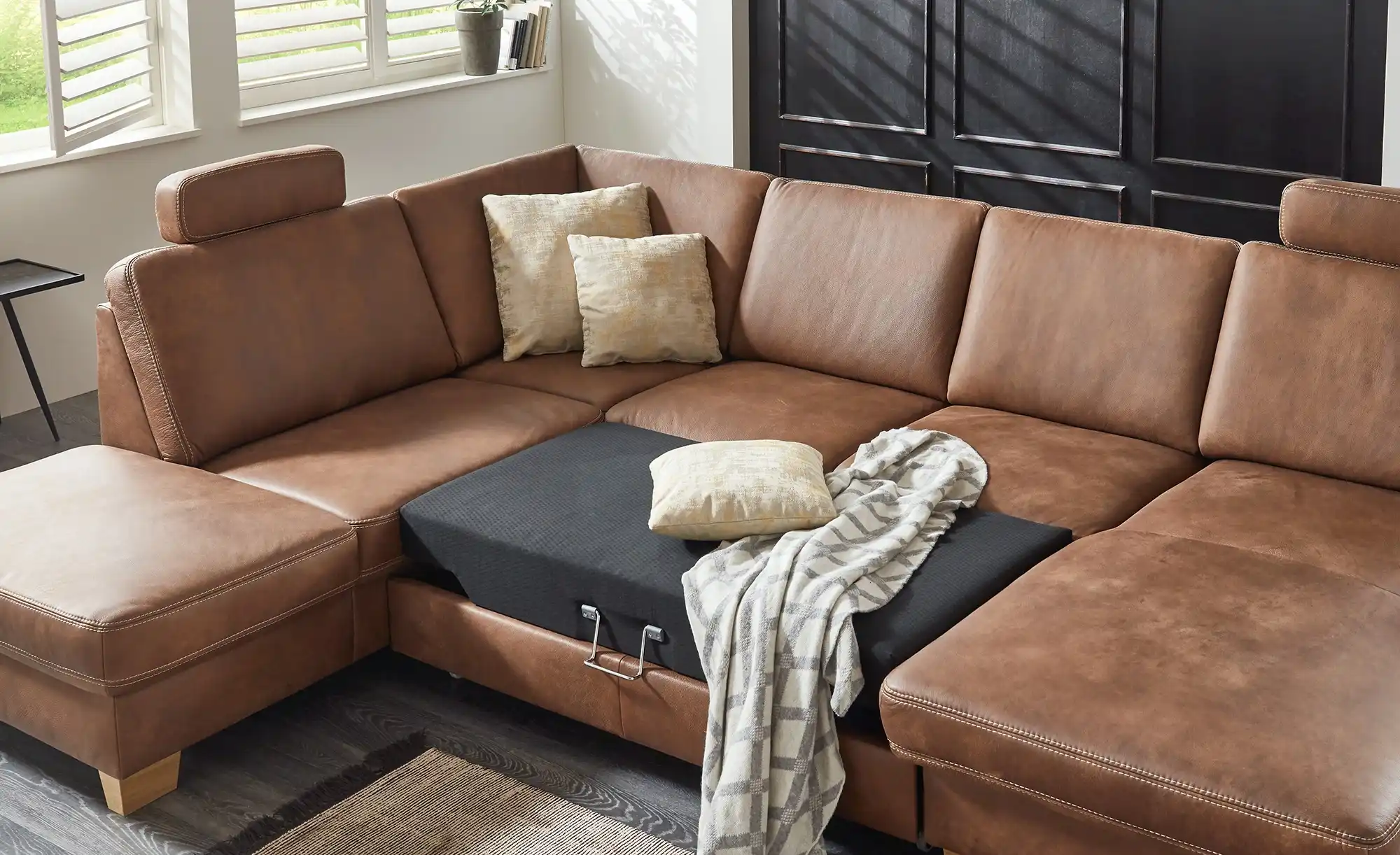 Kollektion Kraft Wohnlandschaft Leder Samu