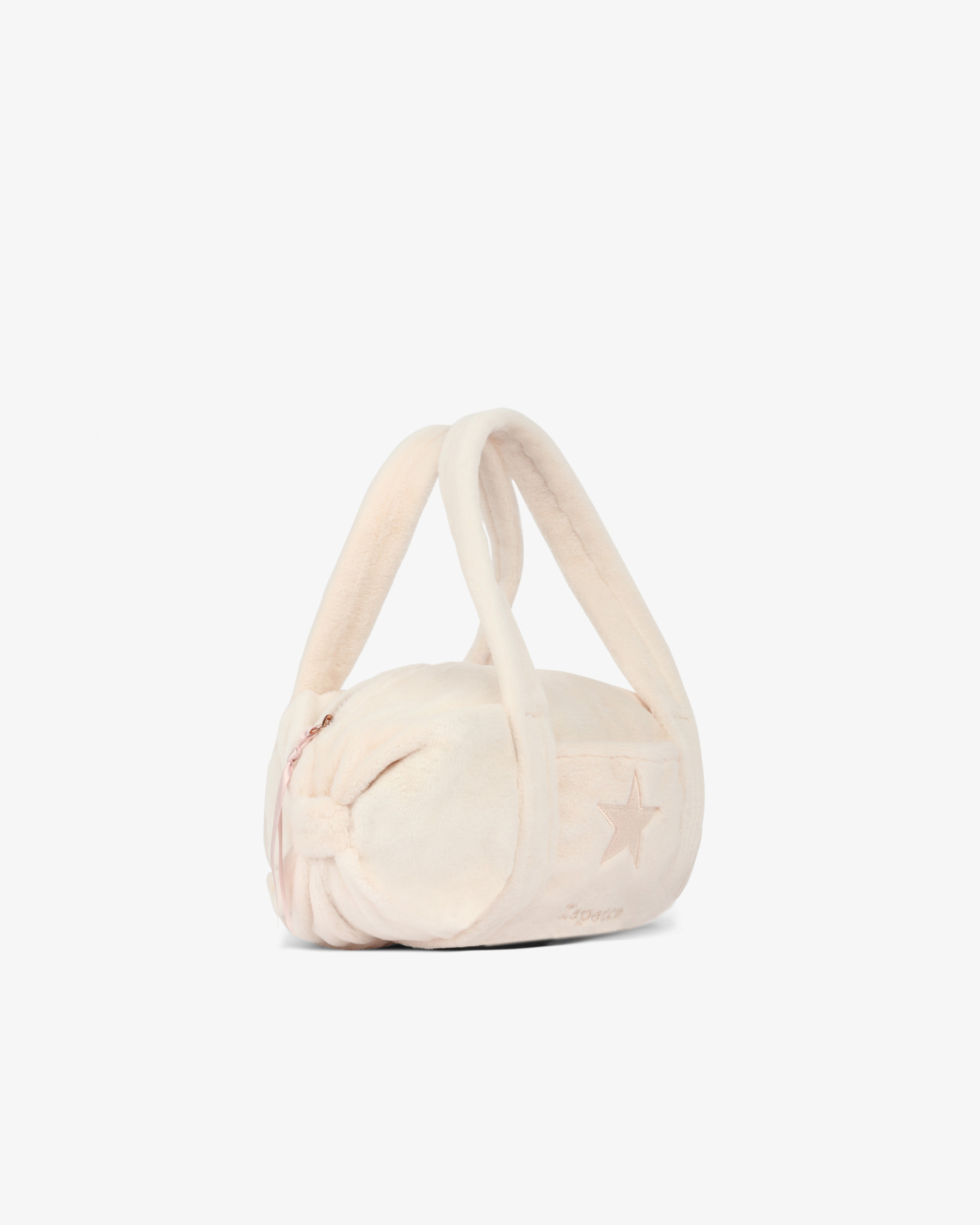 Faux fur duffle bag Size S