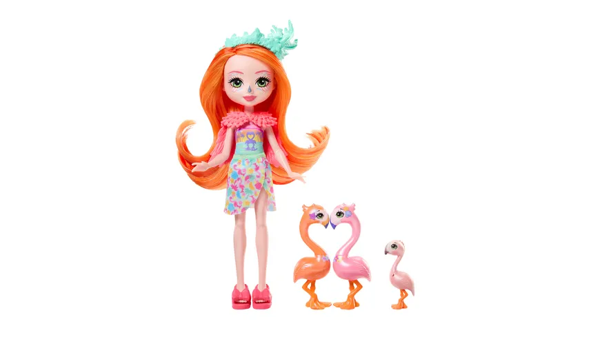 Enchantimals Spring Flamingo Family