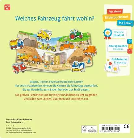 Mein liebstes Puzzle-Spielbuch: Fahrzeuge