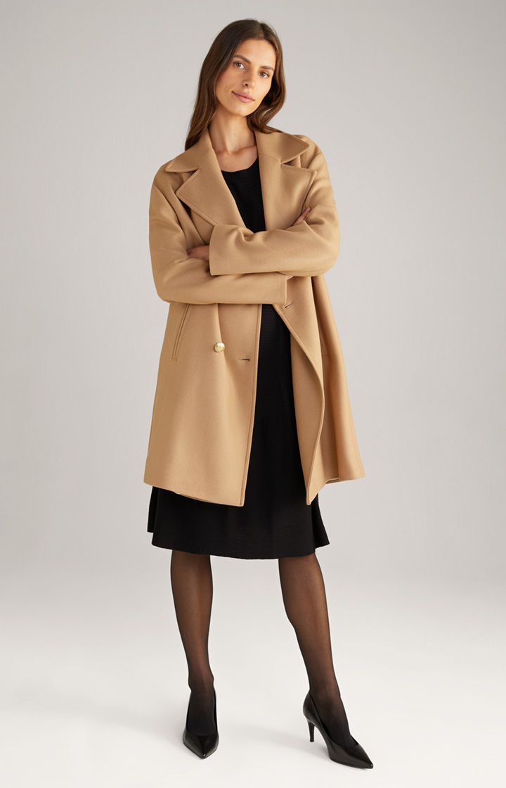 Mantel in Camel