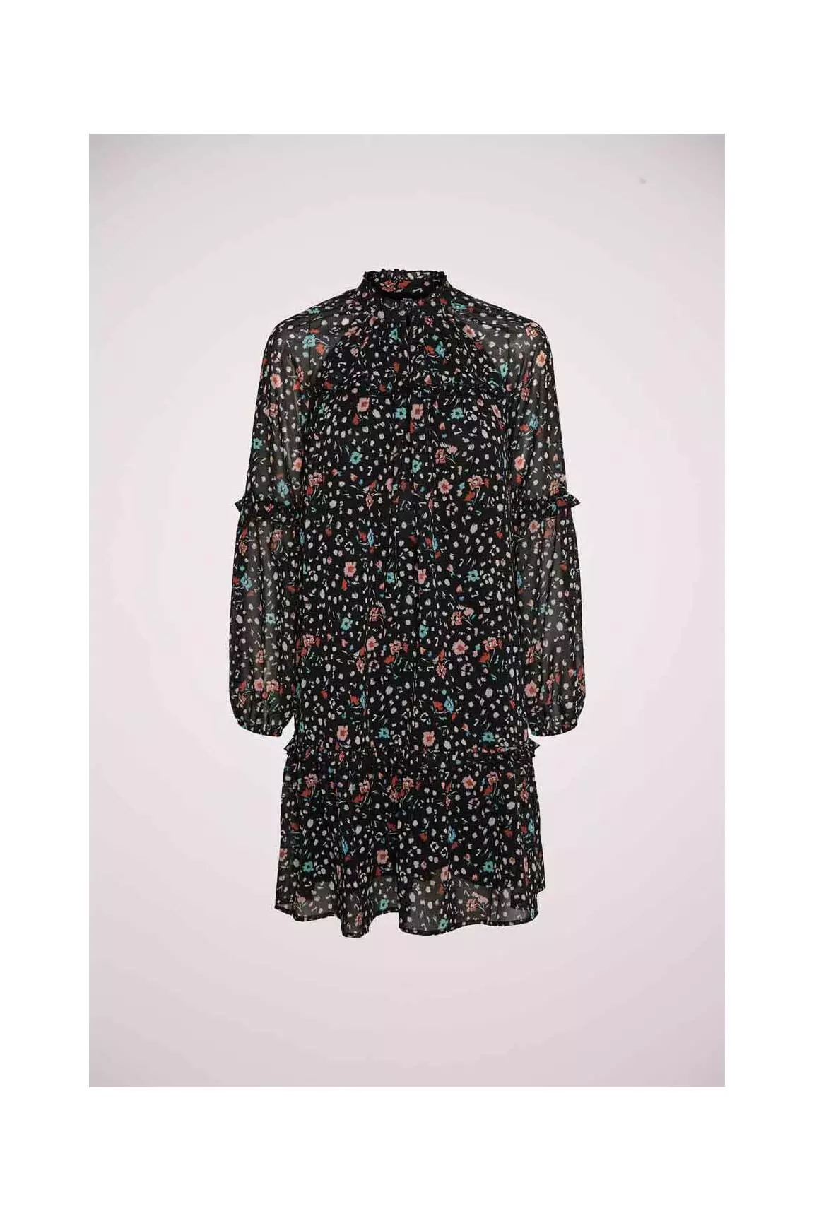 Vero Moda Robes Mi Longues Femme couleur noir