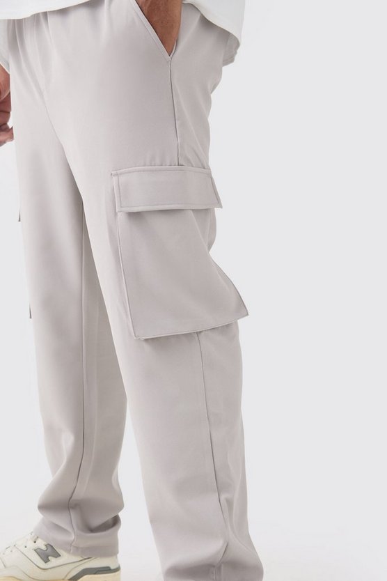 Plus elastische Skinny Stretch Cargo-Hose