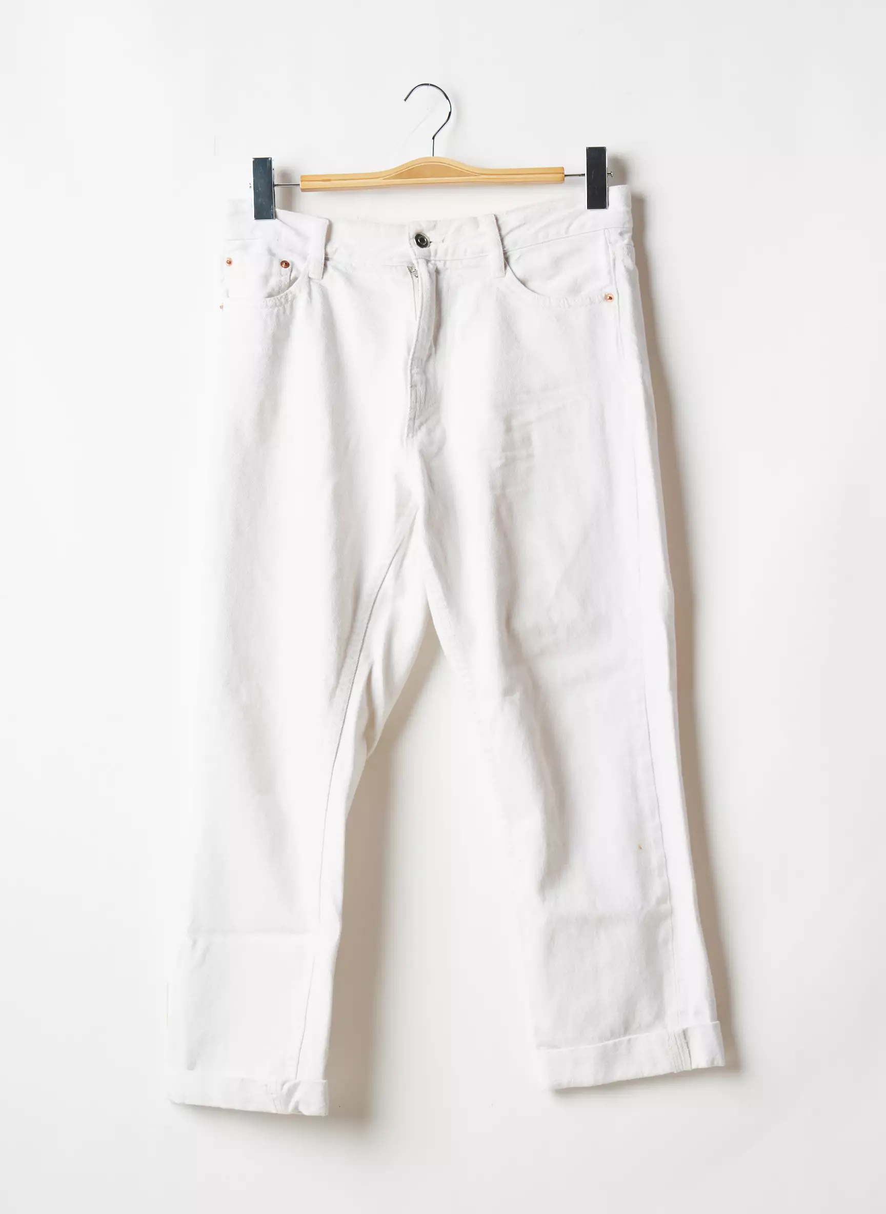 Camaieu Pantalons Slim Femme couleur beige