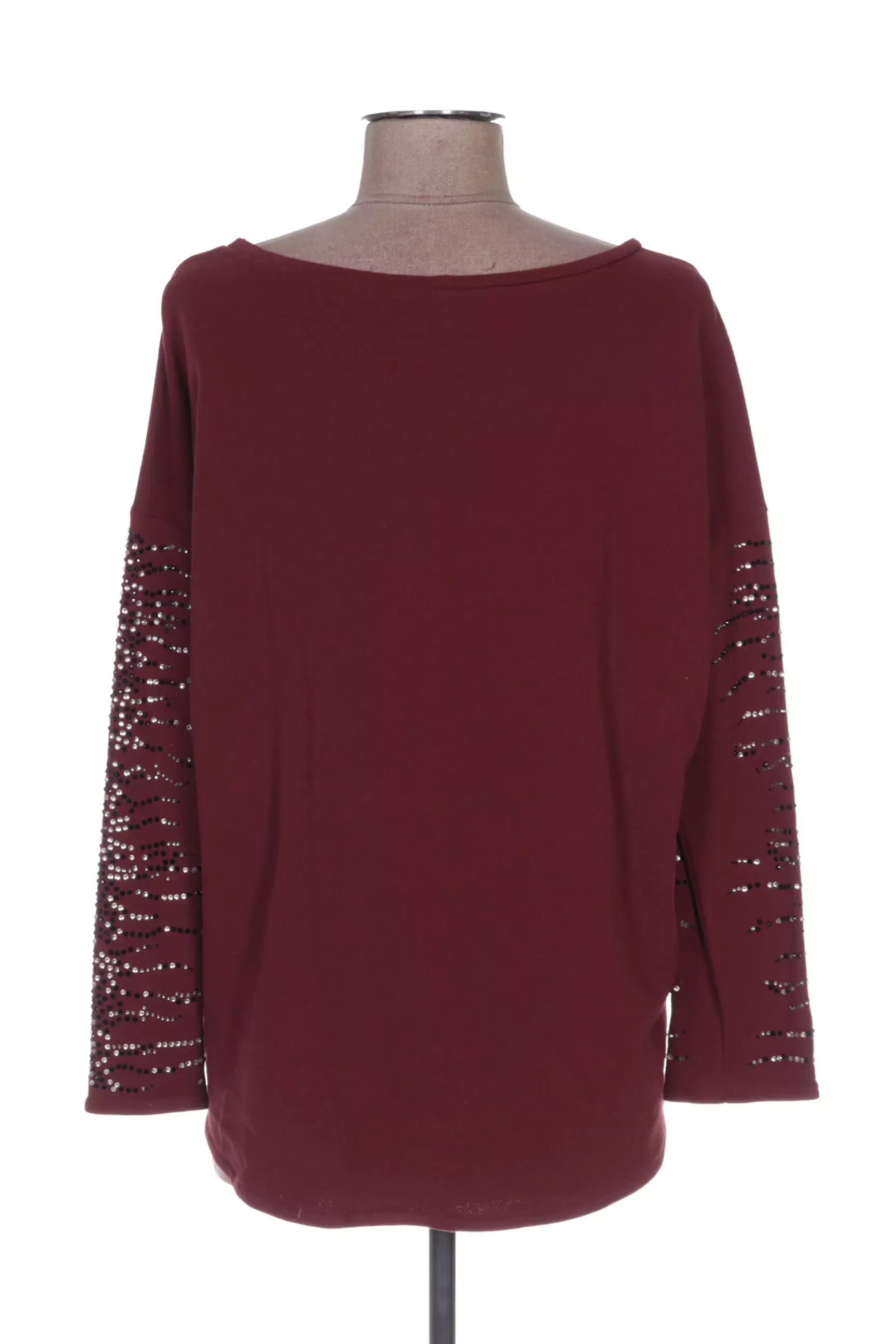Poupee De Soie Sweats Femme couleur rouge