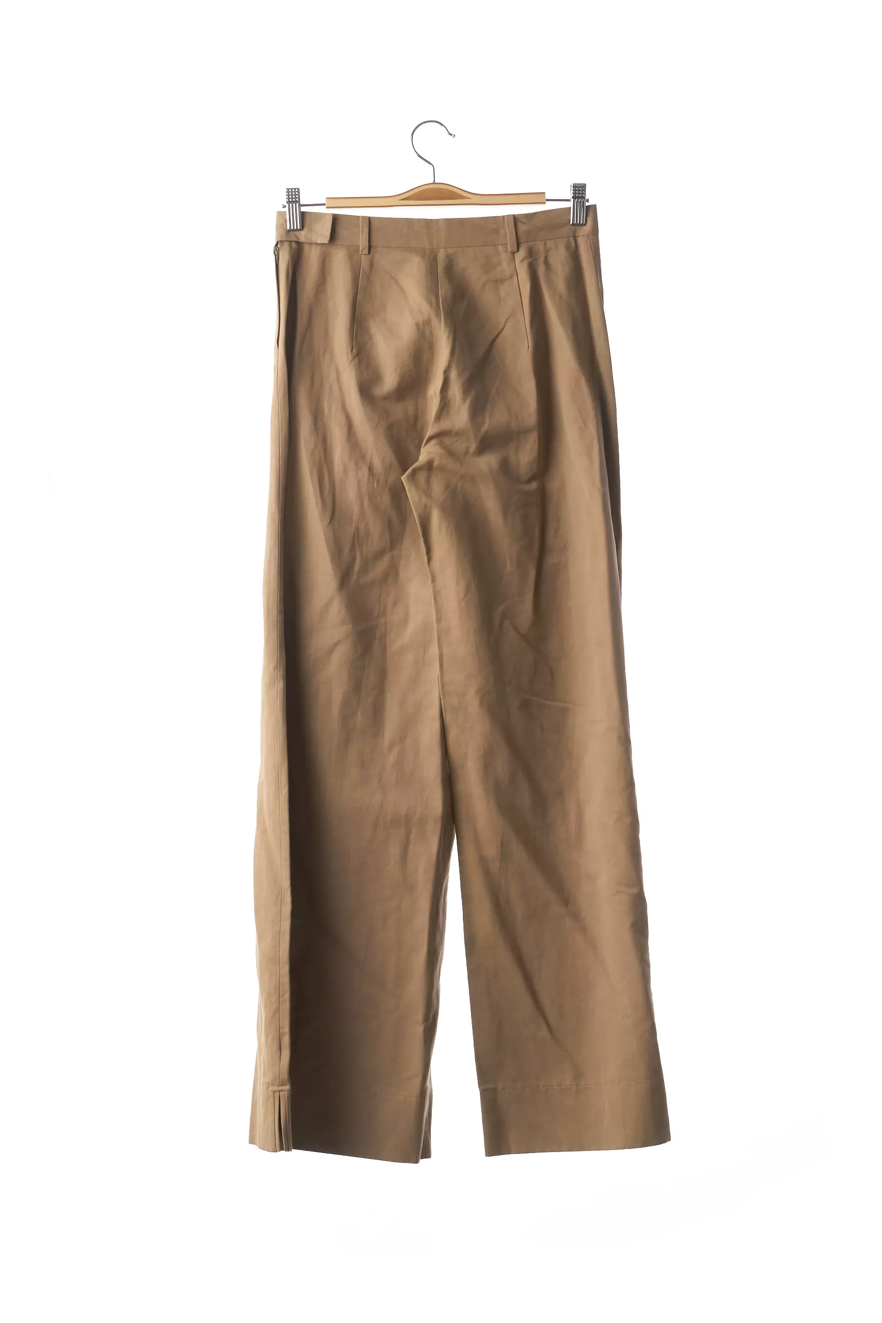 Ter Et Bantine Pantalons Larges Femme couleur beige
