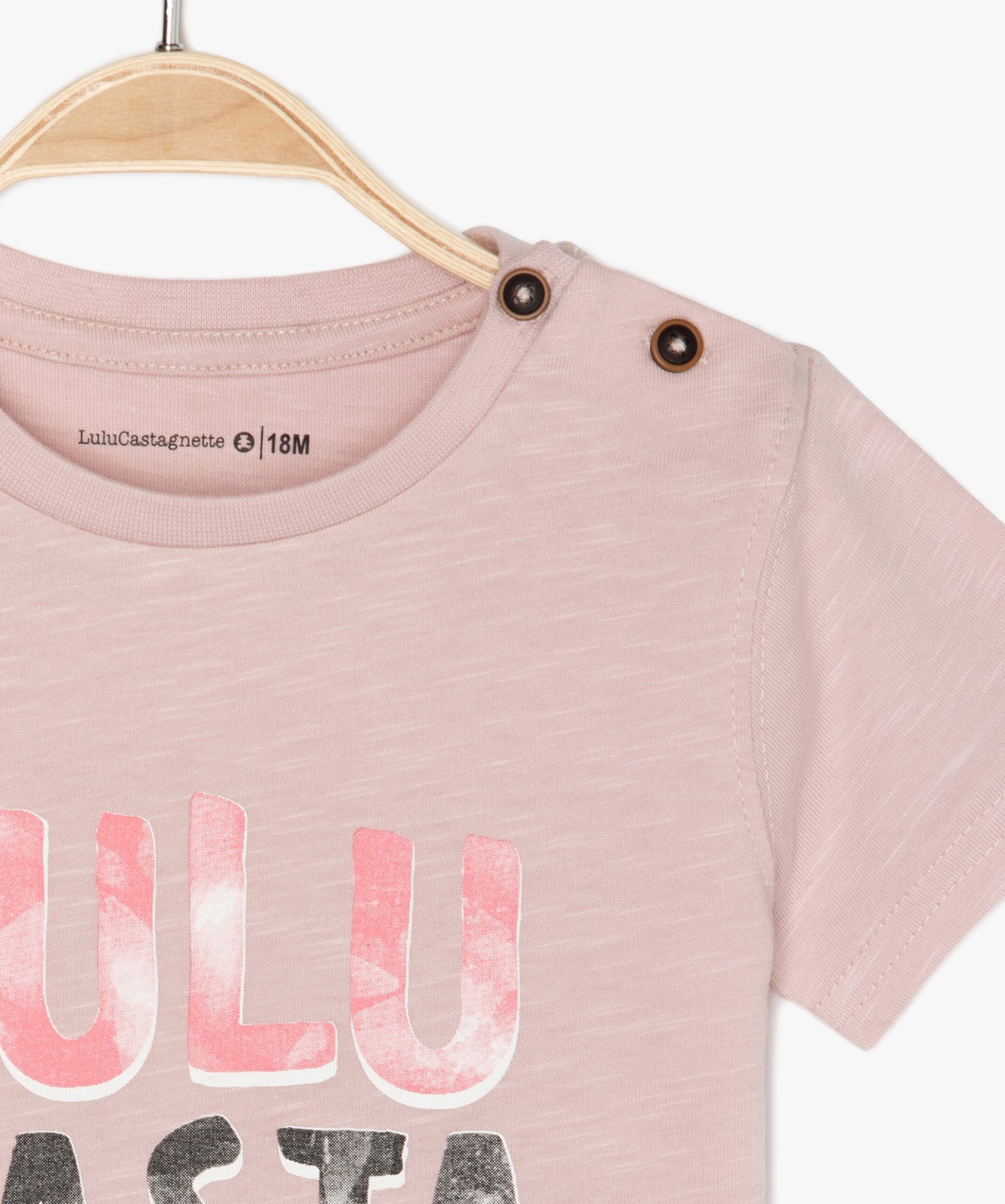 Tee-shirt bébé Garçon imprimé - LuluCastagnette rose | GEMO