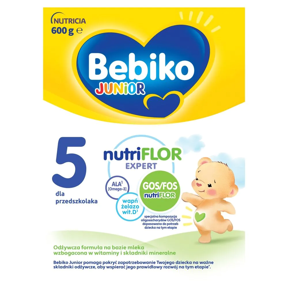 Bebiko Junior 5 modifikuoto pieno mišinio