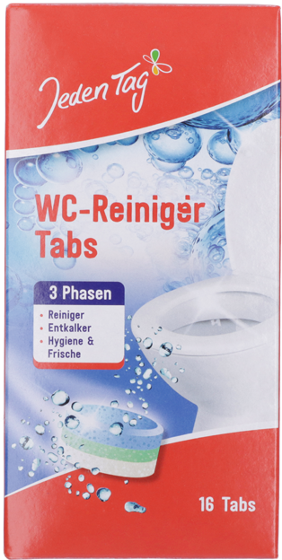 Jeden Tag WC-Tabs