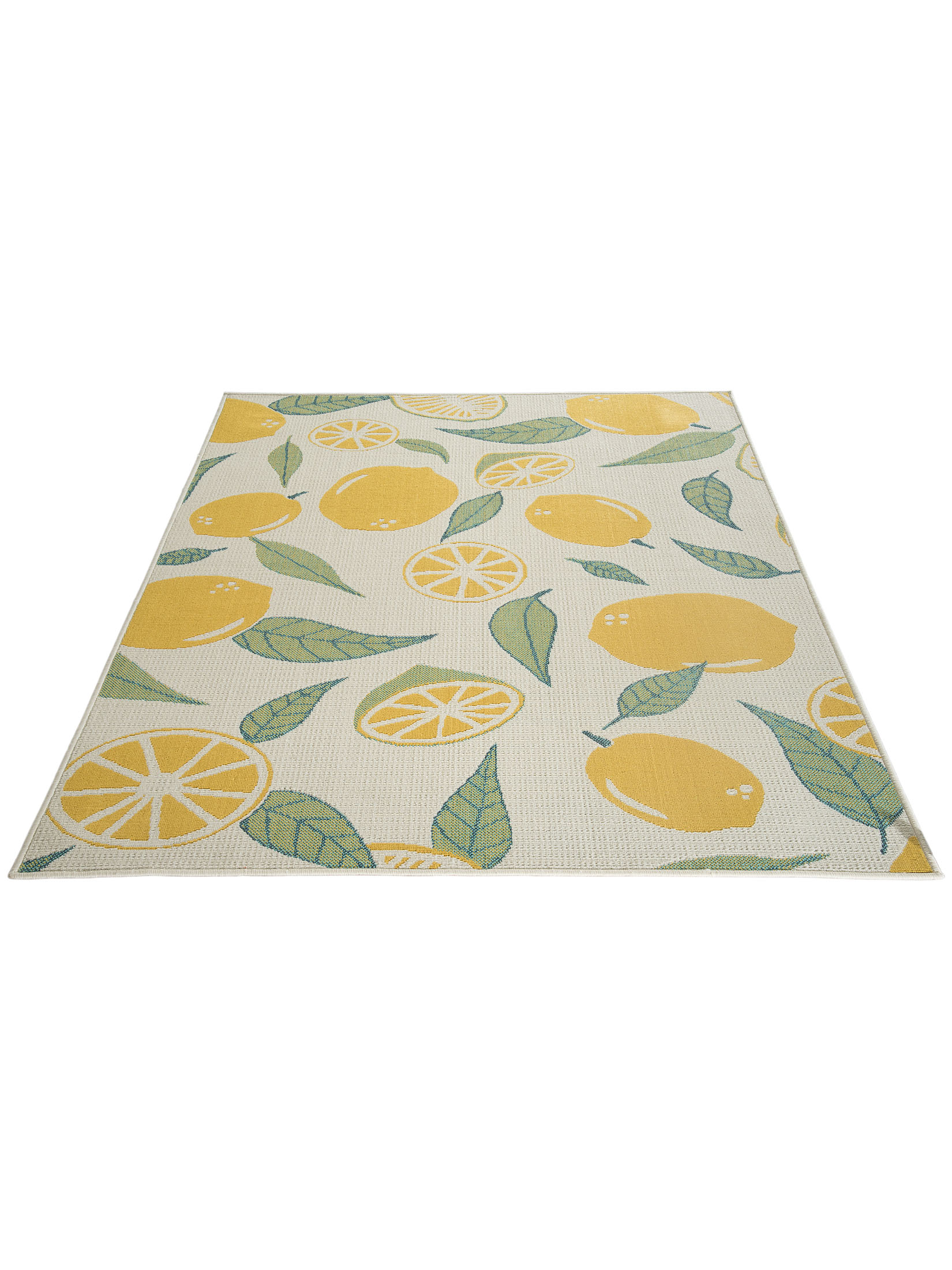 Amalfi Dream Outdoor-Teppich, Zitrone