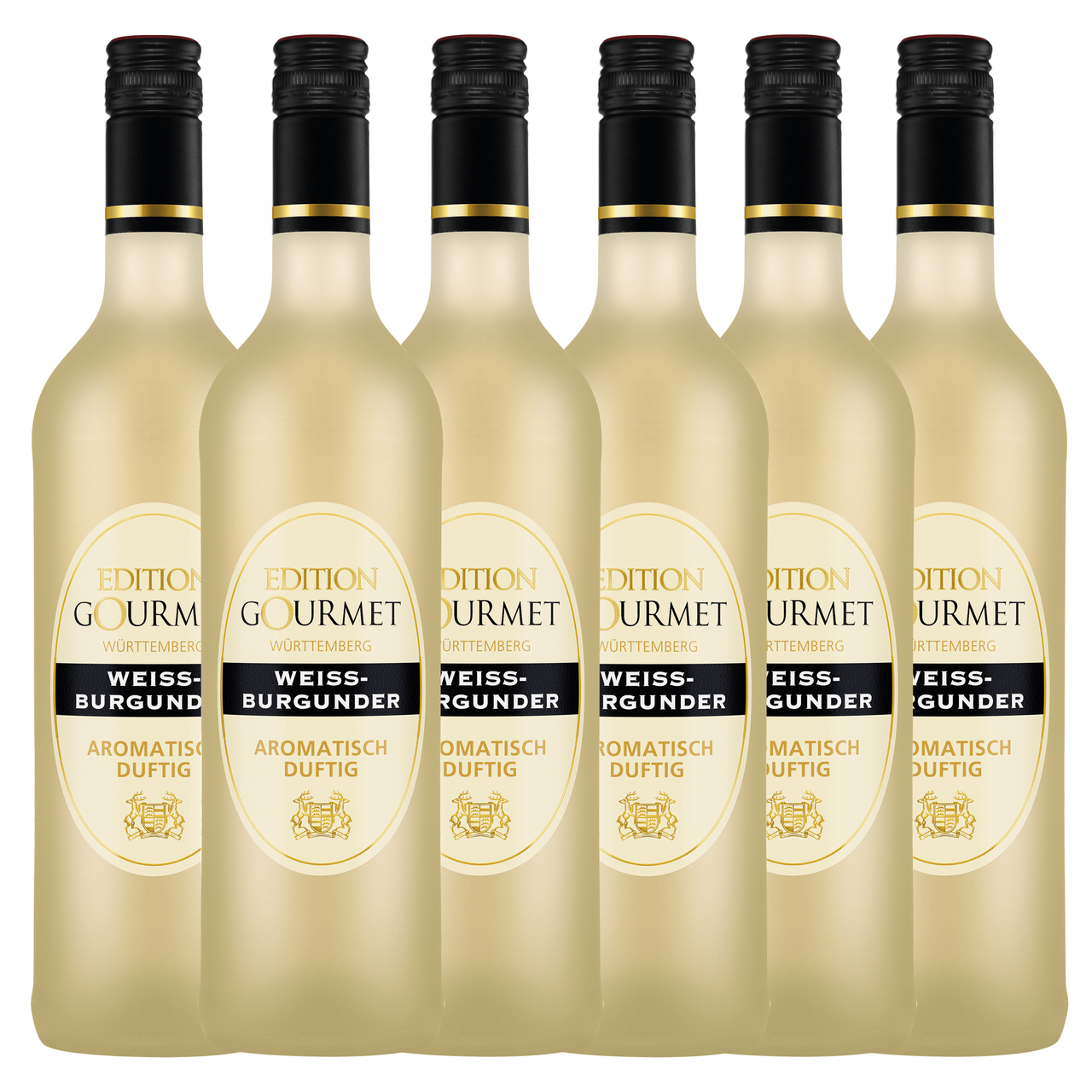Württembergische WZG Edition Gourmet Weissburgunder Qualitätswein trocken 0,75 l 6er Karton