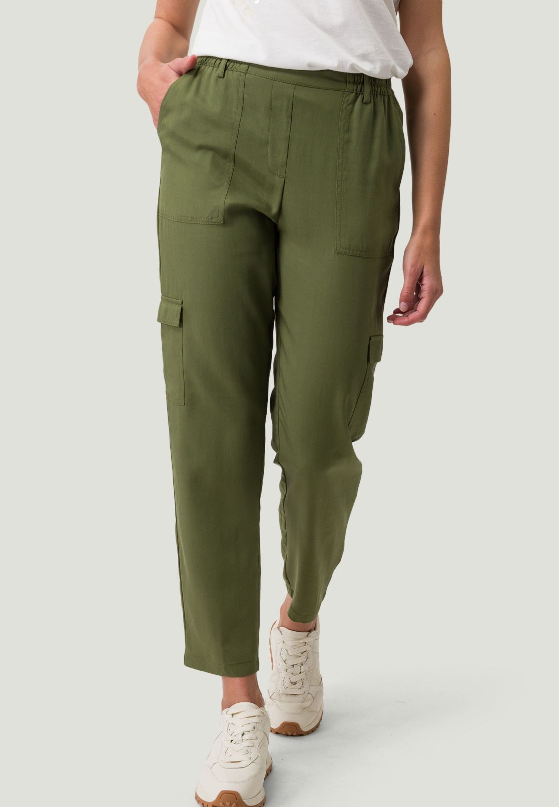 Cargohose mit Gummizug 28 Inch