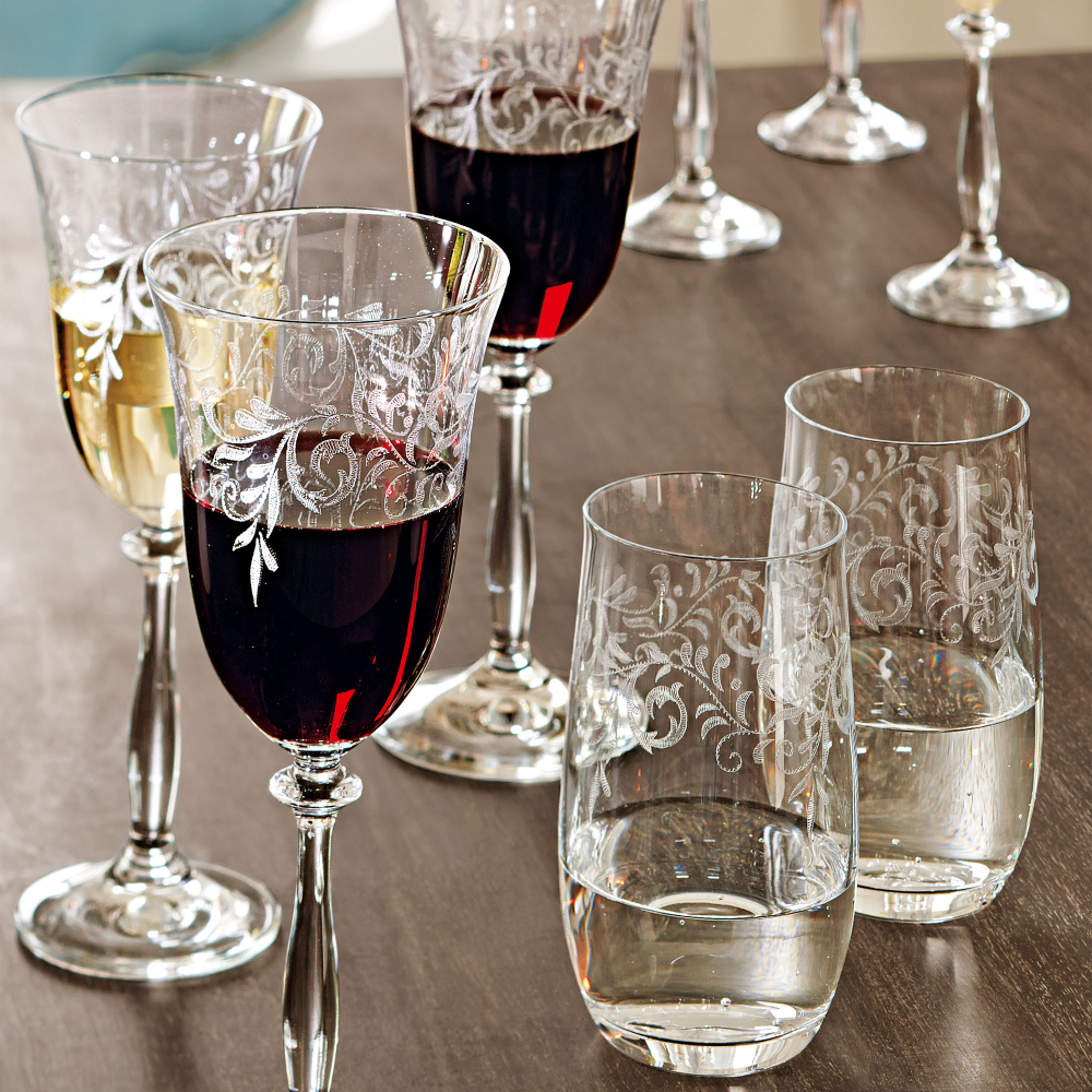 Weinglas 350ml Romance klar