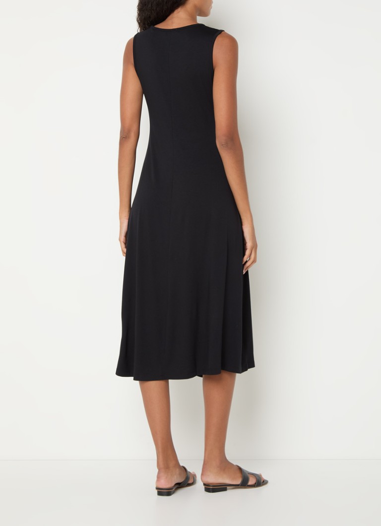 Vestido midi de punto con cuello redondo de Marc O'Polo