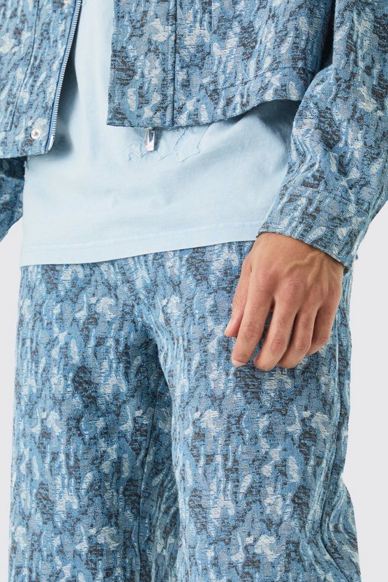 Lockere zerrissene Jeans