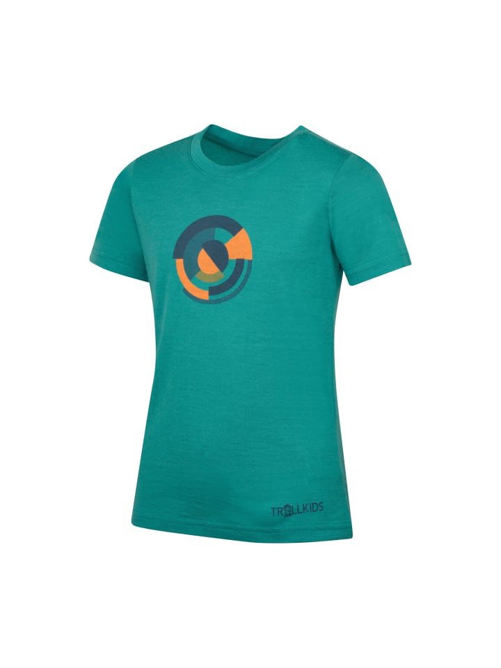 Trollkids Funktionsshirt Sandefjord XT in sea green günstig kaufen