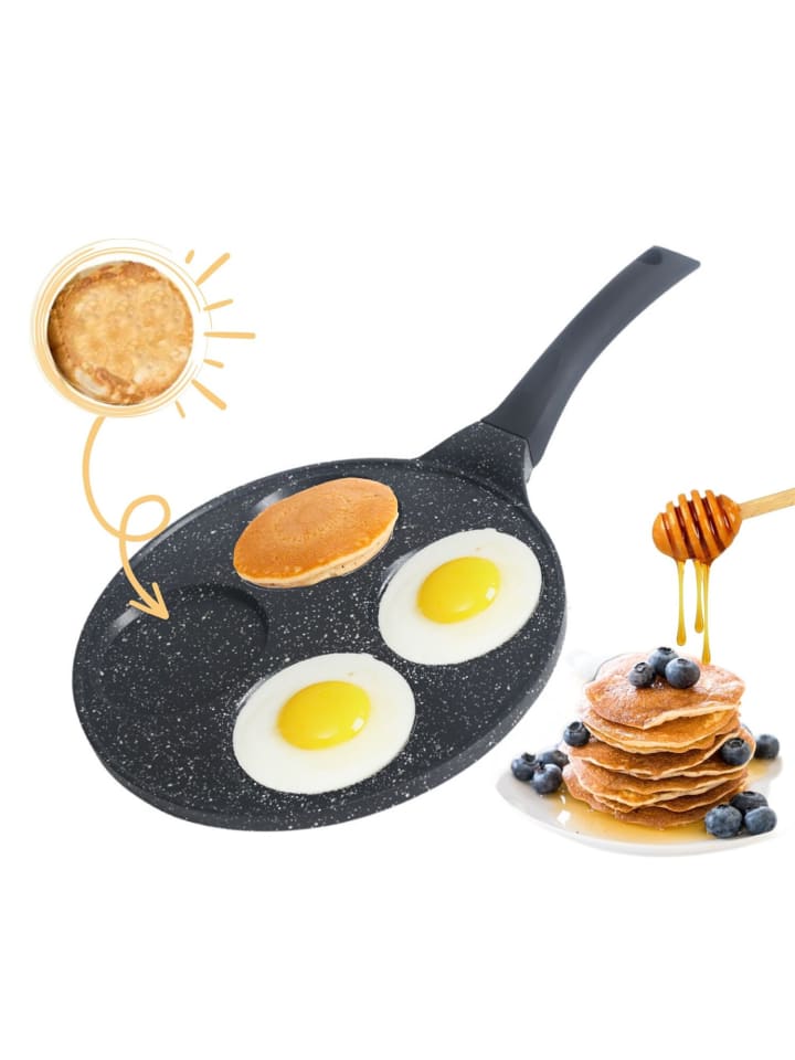 COFI 1453 Aluguss Pfannkuchen Pfanne Ø26cm in Schwarz günstig kaufen onesize