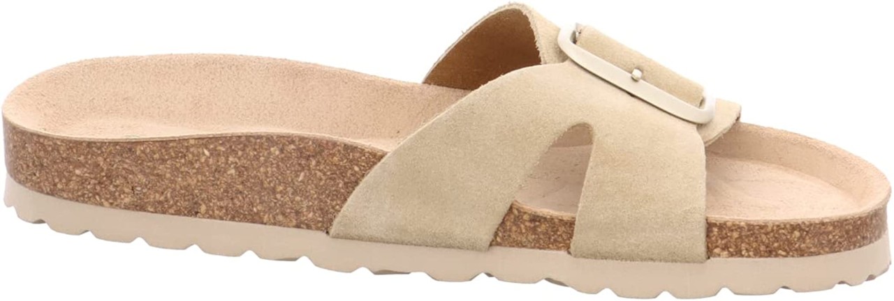 AMBITIOUS Komfort Sandalen taupe Natural Sense
