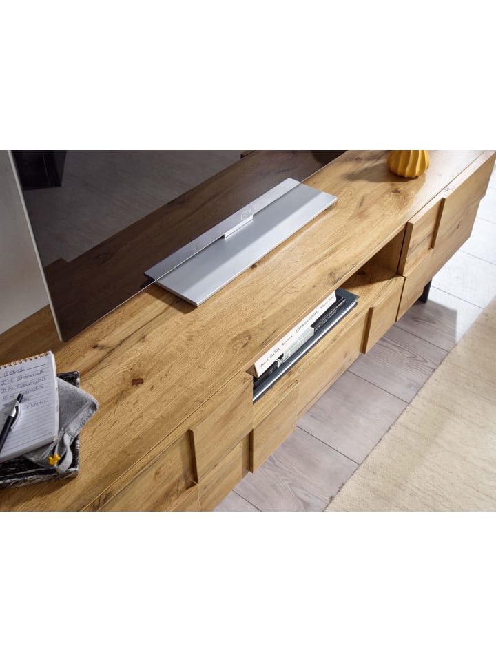 KADIMA DESIGN Lowboard | Eiche, 160x46x43cm, TV-Kommode, 2 Türen günstig kaufen onesize