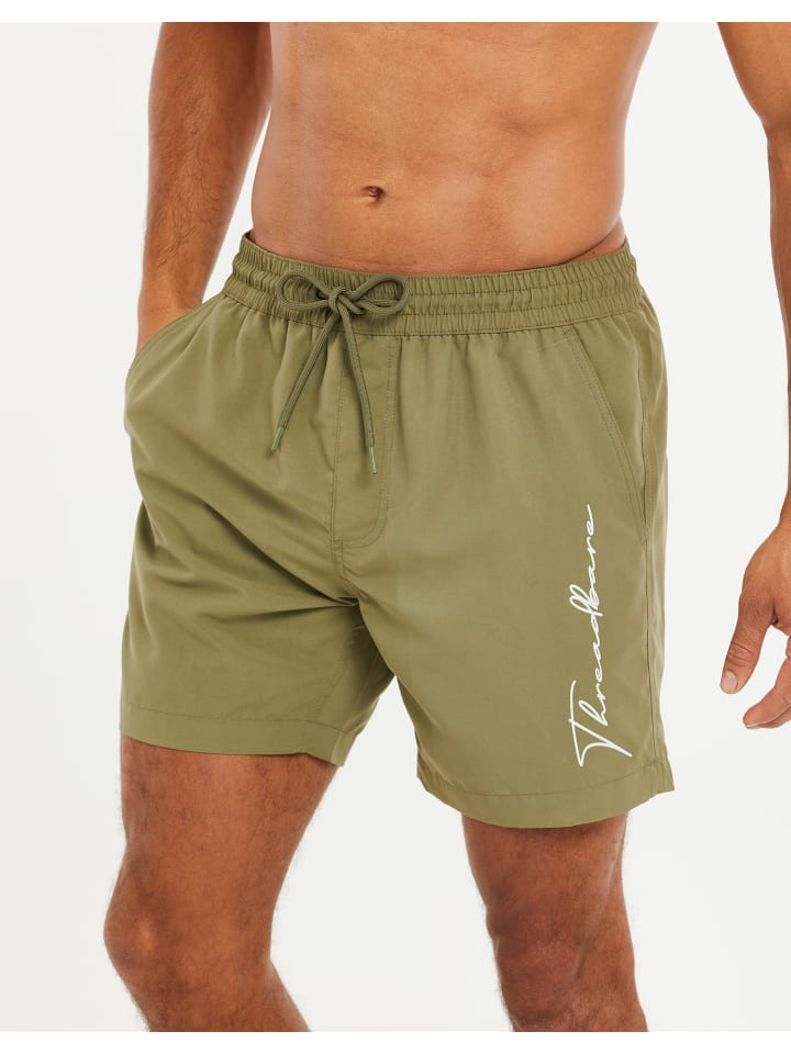 Threadbare Badehose THBEmblem in Khaki günstig kaufen