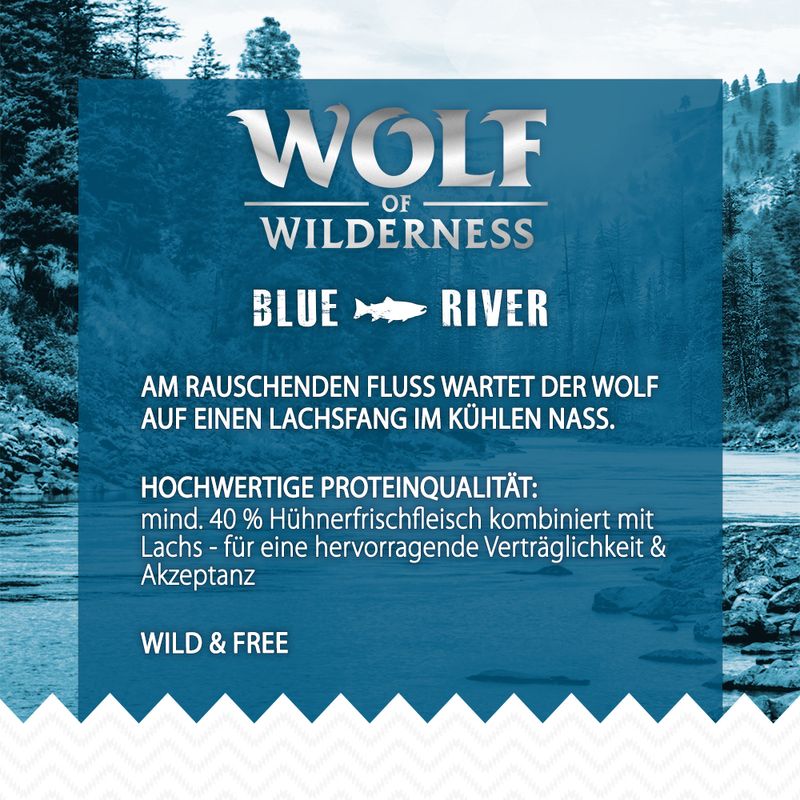 Probierpaket Wolf of Wilderness 100 g - getreidefrei