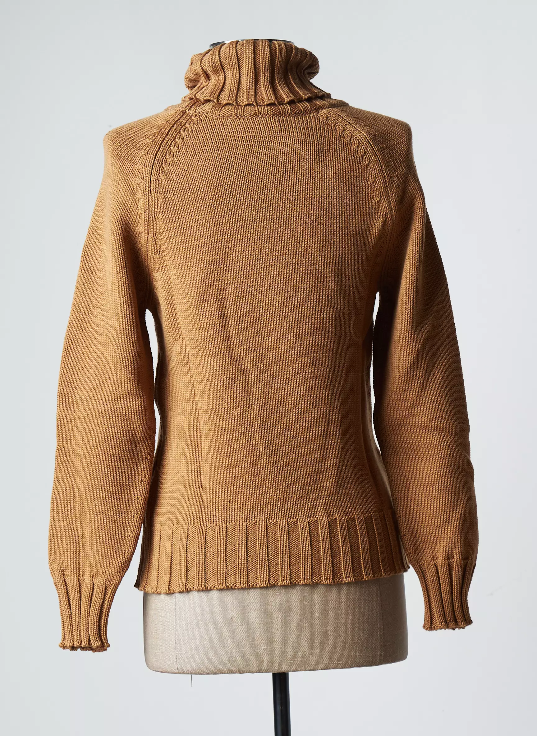 Stefan Green Cols Roules Femme couleur marron