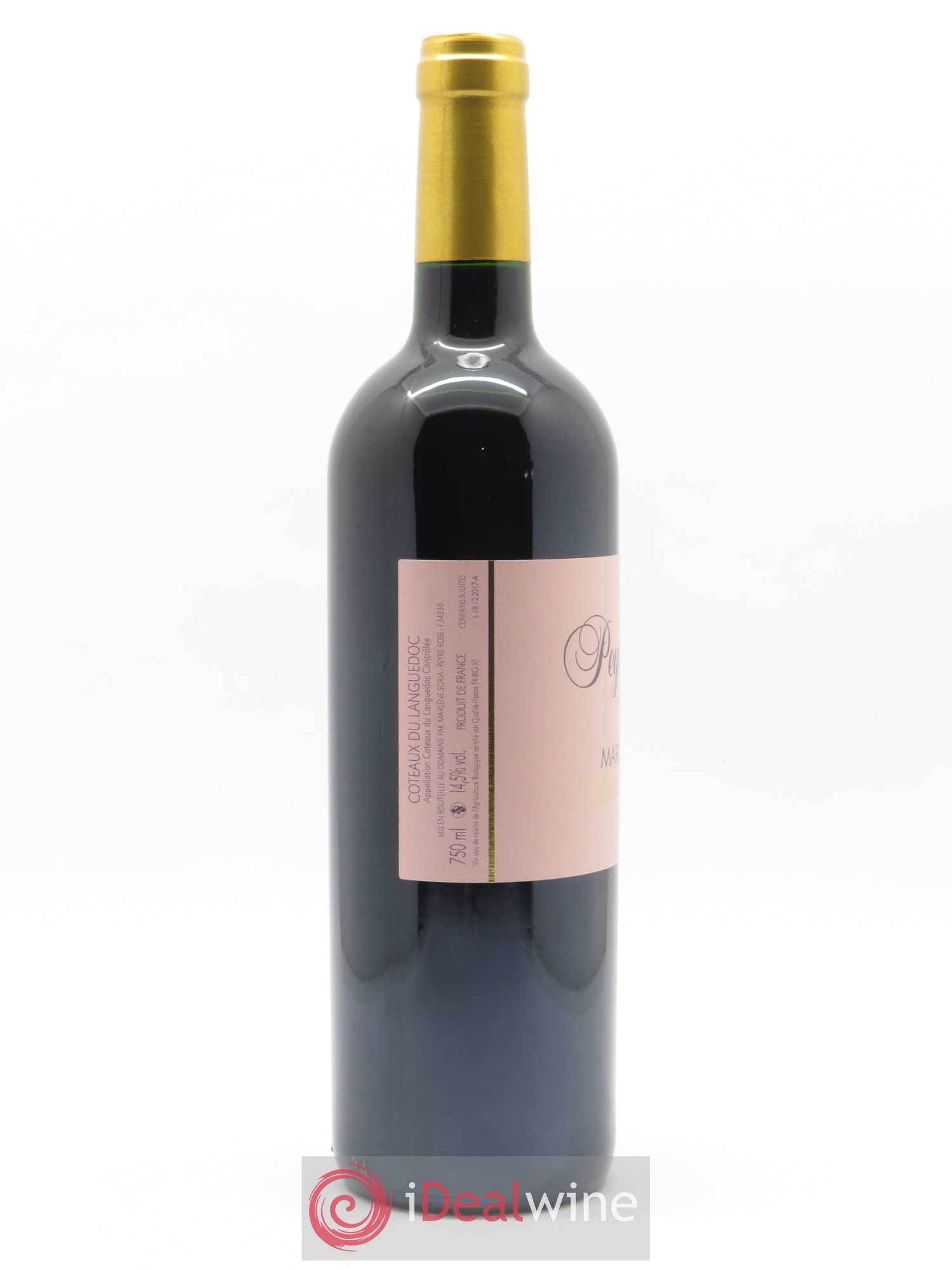 Vin de France (anciennement Coteaux du Languedoc) Peyre-Rose Marlène n°3 Marlène Soria  2008 - Lot de 1 Bouteille