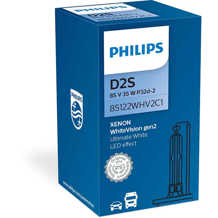 Philips WhiteVision D2S Xenonlampe, 1 Stück - ATU