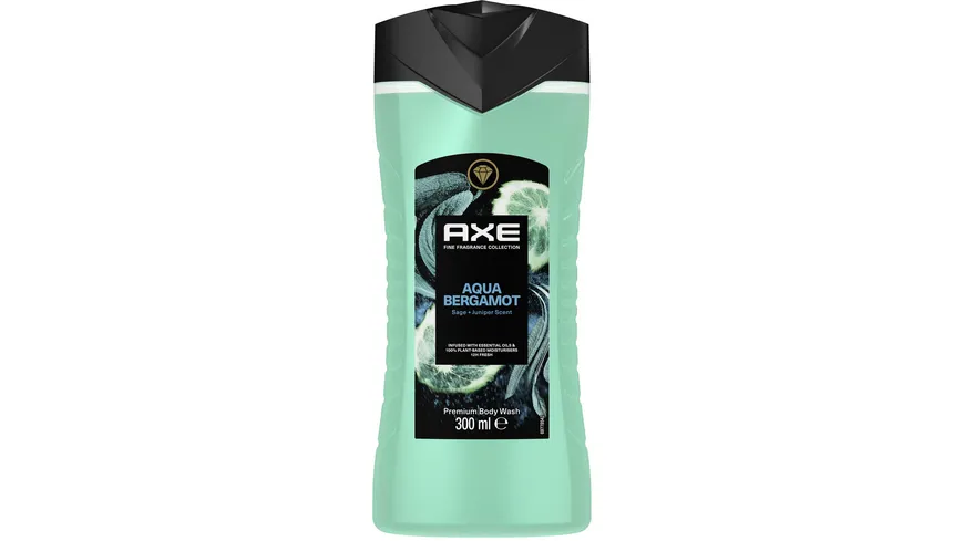 AXE Duschgel 3in1 Aqua Bergamot 300 ml