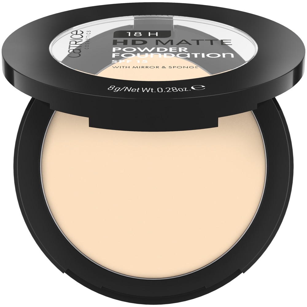 catrice 18H HD Matte Powder Foundation fond de teint 008C Poudre