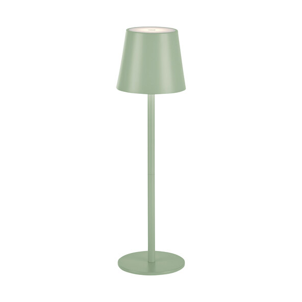 LED-Akku-Tischleuchte Buria, 2er Set, grün