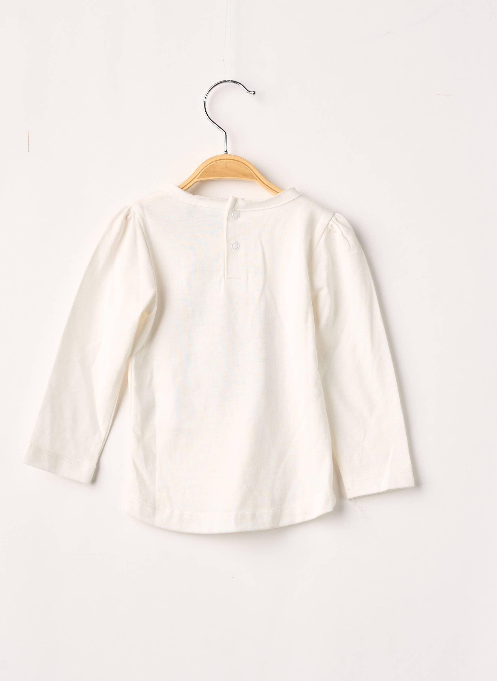 3 Pommes Tshirts Fille couleur beige