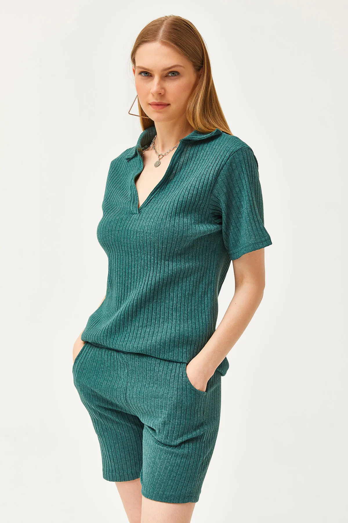 Olalook  Zweiteiler - Grün - Oversized