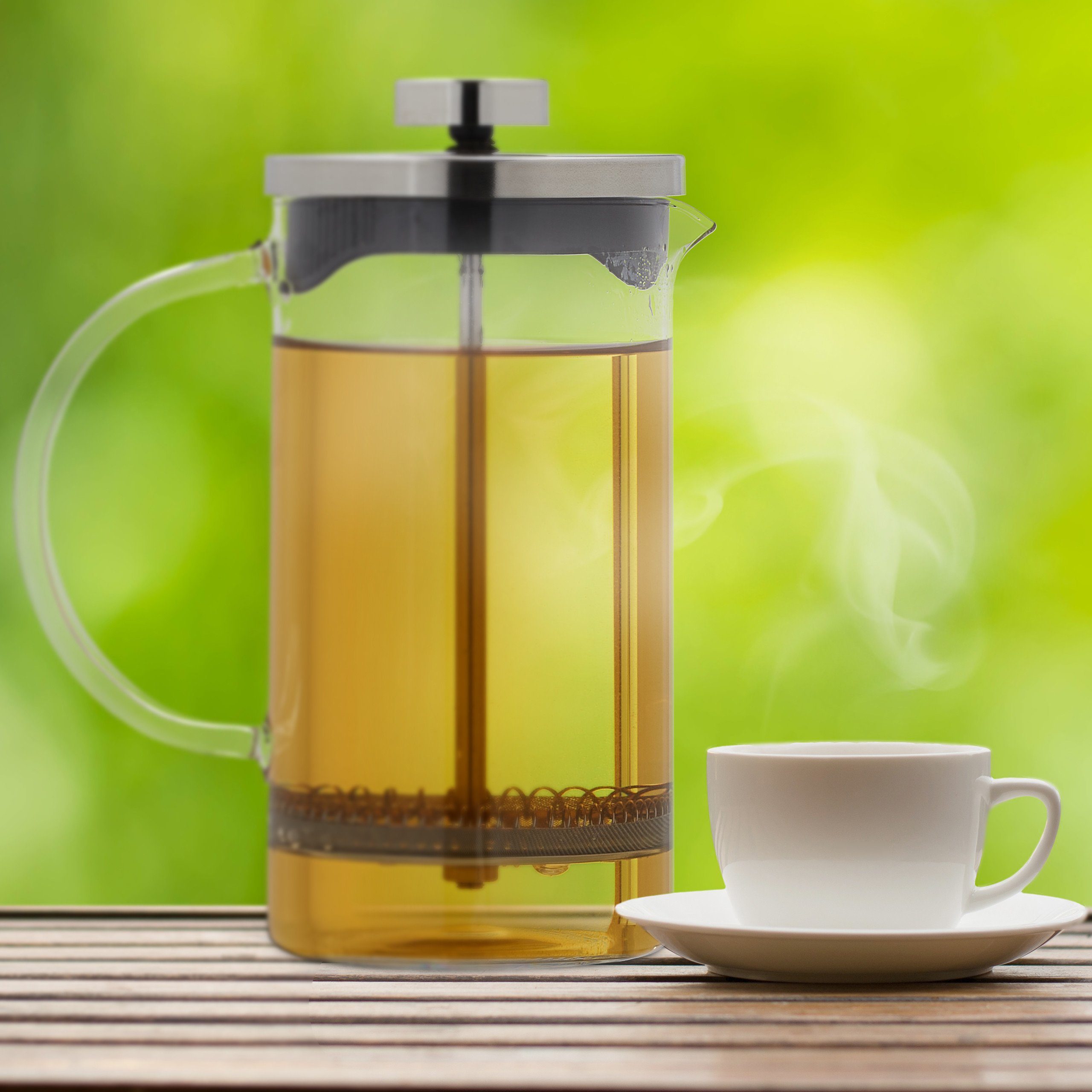 relaxdays Kaffeebereiter Kaffeebereiter 600 ml