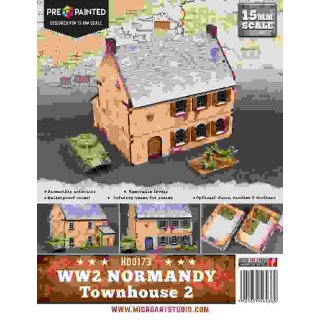 WW2 Normandy Townhouse #2 (PREPAINTED)