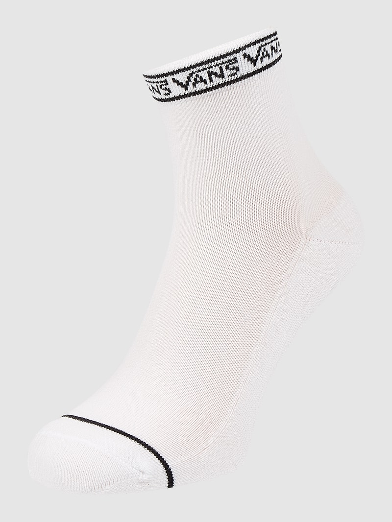 Socken mit Stretch-Anteil in weiß